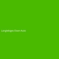 Langlebiges Eisen-Auto