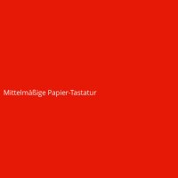 Mittelm&auml;&szlig;ige Papier-Tastatur