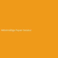 Mittelm&auml;&szlig;ige Papier-Tastatur