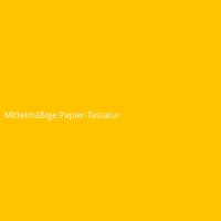 Mittelm&auml;&szlig;ige Papier-Tastatur