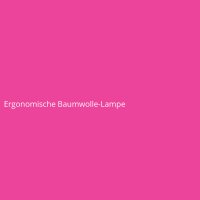Ergonomische Baumwolle-Lampe