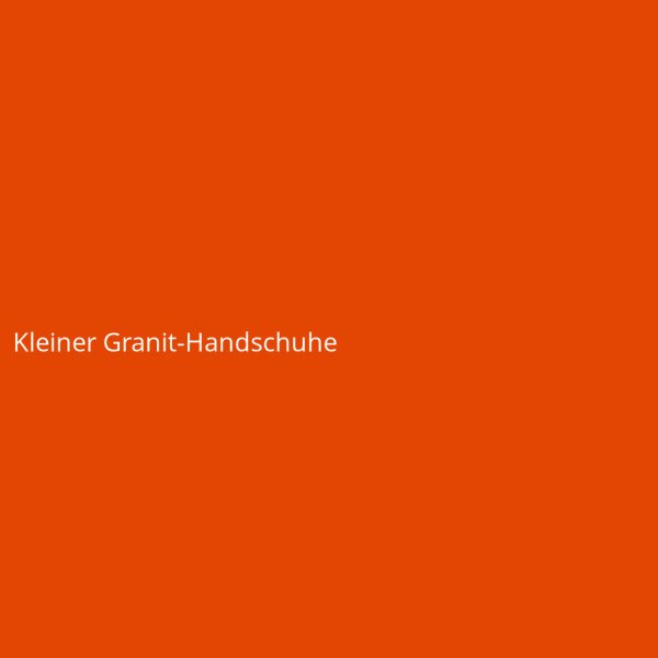 Kleiner Granit-Handschuhe