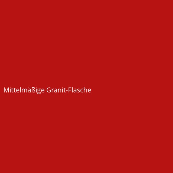 Mittelm&auml;&szlig;ige Granit-Flasche