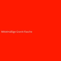 Mittelm&auml;&szlig;ige Granit-Flasche