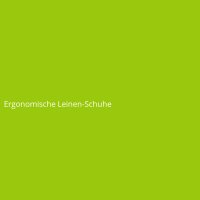 Ergonomische Leinen-Schuhe