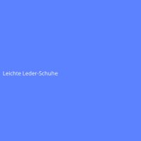 Leichte Leder-Schuhe