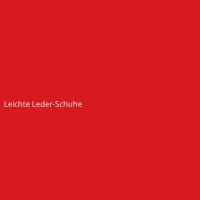 Leichte Leder-Schuhe