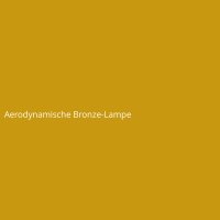 Aerodynamische Bronze-Lampe