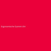 Ergonomische Gummi-Uhr