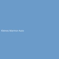 Kleines Marmor-Auto