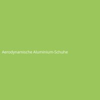 Aerodynamische Aluminium-Schuhe